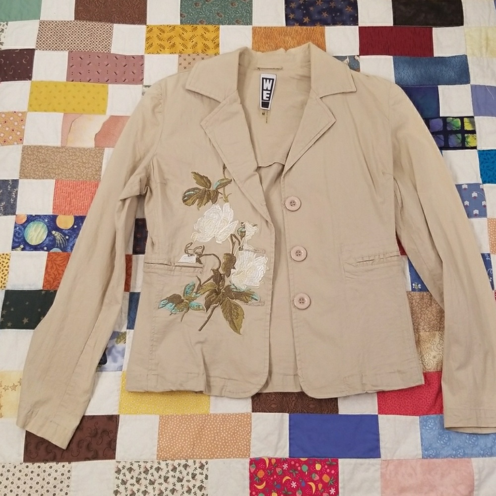 WE Khaki Jacket Womens M
